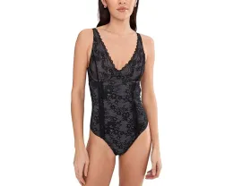 Боди Free People Say You Love Me с кружевом и V-образным вырезом