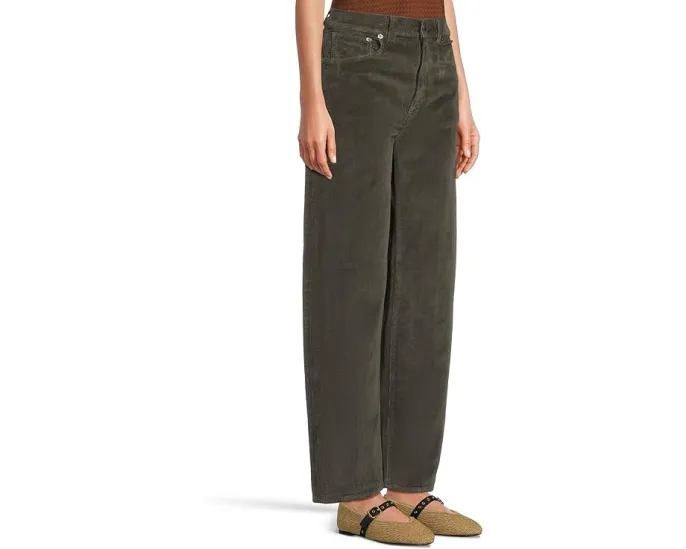 Брюки Madewell Balloon Pant из вельвета с завышенной талией