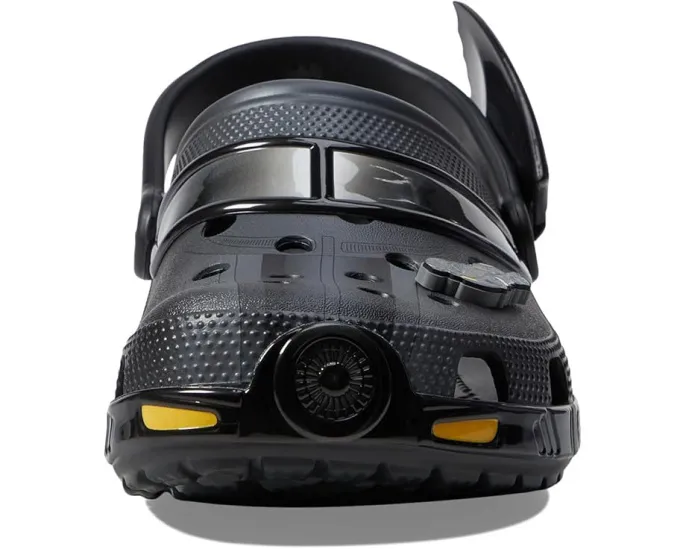 Кроксы Crocs Classic Adjustable с ремешком и дизайном Бэтмена