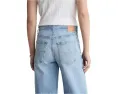Джинсы Saige Mid-Rise Wide Leg Crop AG Jeans из Kings River с расклешенным низом