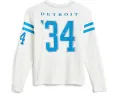 Футболка NFL Detroit Lions с полосатым кокеткой для детей