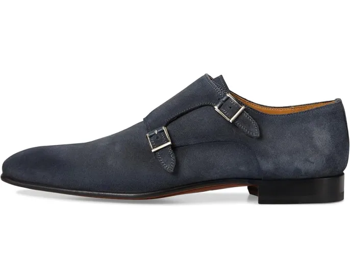 Magnanni 23037-00 туфли с двойной монашеской пряжкой и заостренным носком