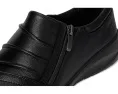 Туфли Clarks Kaetlyn Mila из шоколадной кожи с боковой молнией