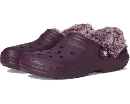 Кроксы Crocs Classic Fleece Lined Clogs с меховой подкладкой и регулируемым ремешком