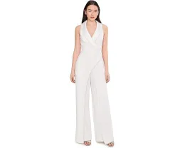 Комбинезон Pearl Crepe с жемчужным декором от Adrianna Papell