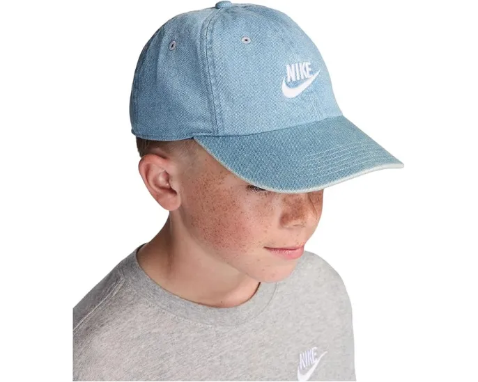 Детская бейсболка Nike Club из денима с регулируемым ремнем
