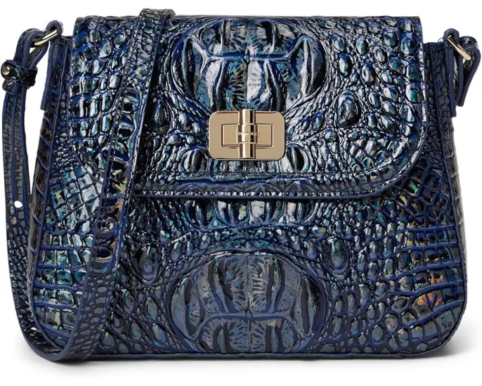 Кроссбоди Gianna с женственным силуэтом и застежкой поворотным замком Brahmin