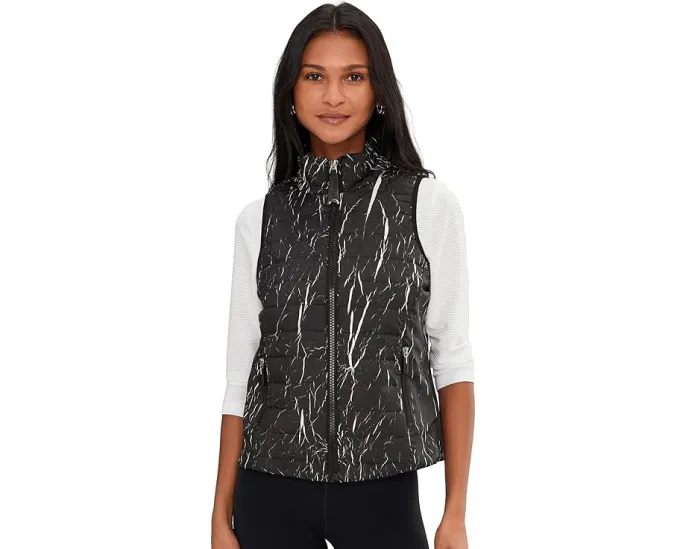 Jamie Sadock стеганый жилет на молнии с боковыми карманами