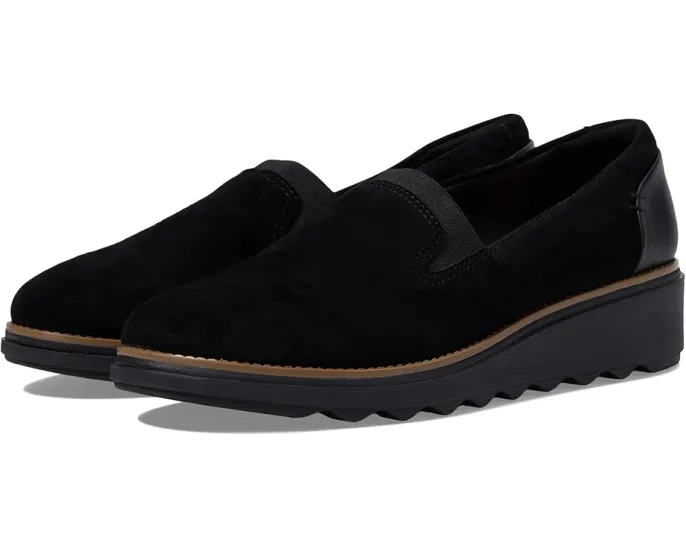 Мокасины Clarks Sharon Dolly без шнуровки с технологией Cushion Soft