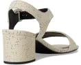 Сандалии Tory Burch Double T City на удобном каблуке 55 мм с хлопковым верхом
