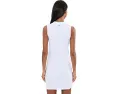 Sleeveless Pique V-neck Dress