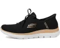 Кроссовки Skechers Summits Night Chic Hands Free Slip-Ins с технологией Heel Pillow