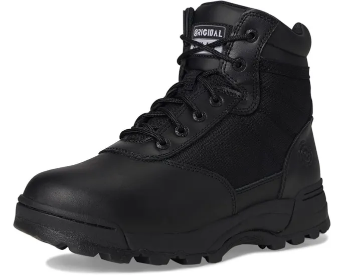 Ботинки Original S.W.A.T. Classic 6 дюймов на шнуровке из цельной кожи с влагоотводящей подкладкой
