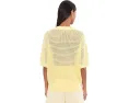 Varley трикотажный топ Callie Knit с V-образным вырезом и пуговицами