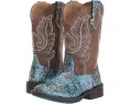 Сапоги Roper Kids Glitter Aztec с квадратным носком и блестками