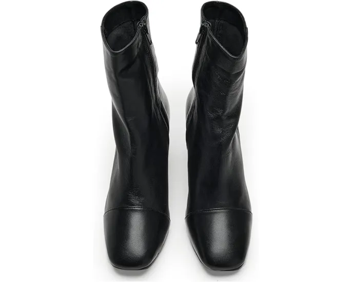 Ботинки Free People Wisteria до щиколотки из натуральной кожи на устойчивом каблуке