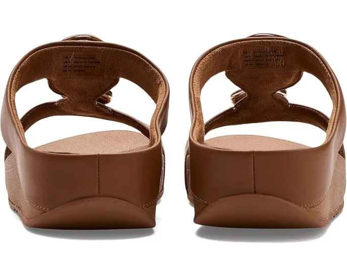 FitFlop Сланцы Fino с H-образным ремешком и мраморным камнем