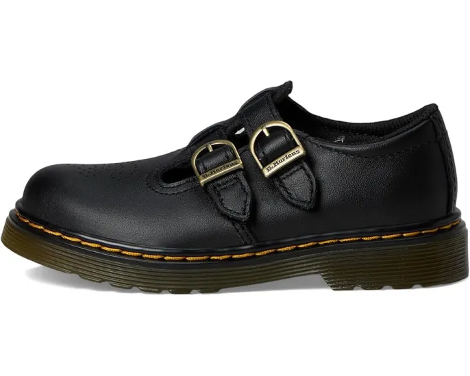 Детские туфли Dr. Martens 8065 T с перфорацией и пряжками