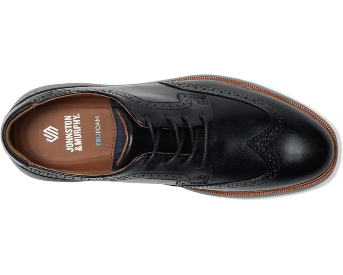 Johnston & Murphy туфли Larkin Wingtip с межподошвой TRUFOAM и стелькой с эффектом памяти