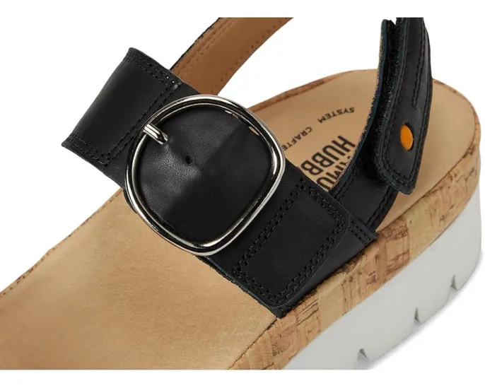 Сандалии Samuel Hubbard Portola Two-Strap с регулируемыми липучками и клиновидным каблуком