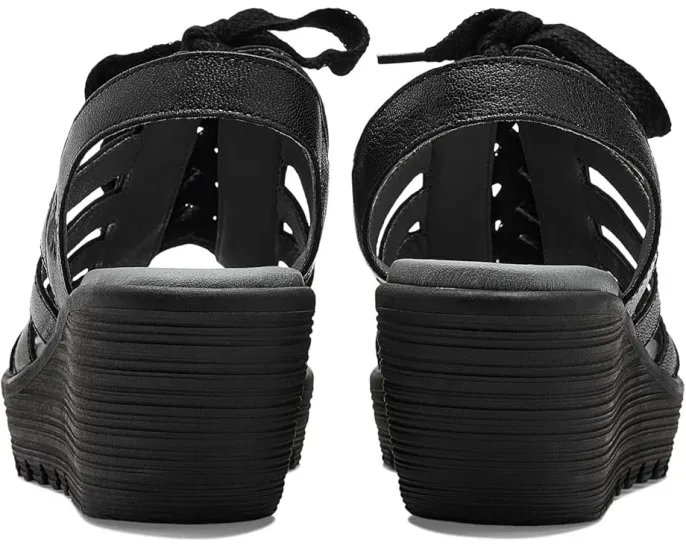 Сандалии FLY LONDON Litu469fly на танкетке с переплетением ремешков из натуральной кожи