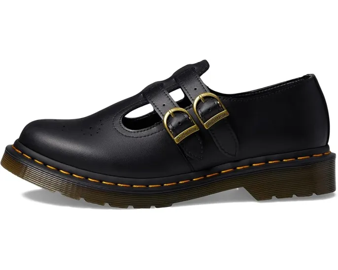 Веганские лоферы Dr. Martens Vegan 8065 с двумя пряжками