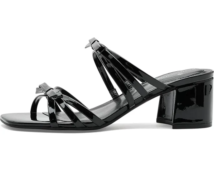 Сандалии Bandolino Mattien с ремешками и бантом на среднем квадратном каблуке