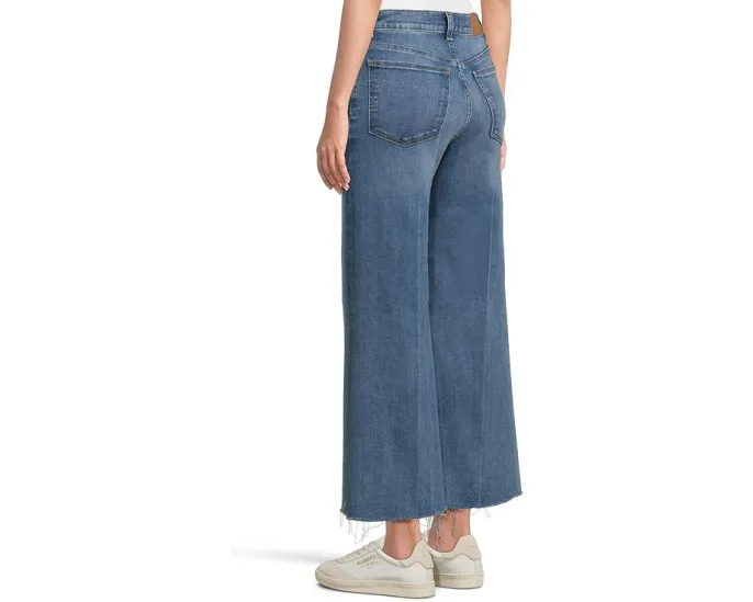 Джинсы Madewell Flared Wide Leg с завышенной талией и расклешенным силуэтом