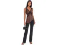 Джинсы We The Free Double Knot с высокой посадкой и клешем от Free People