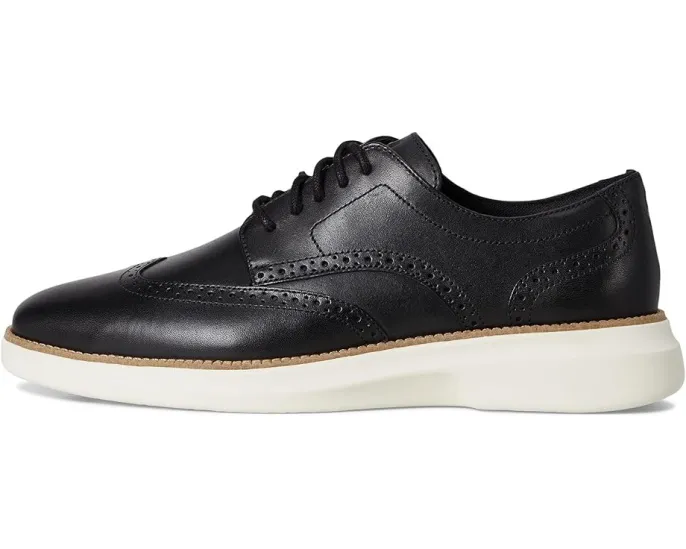 Оксфорды Cole Haan Grand Shadowlite Wingtip с кожаной подкладкой и умной подошвой