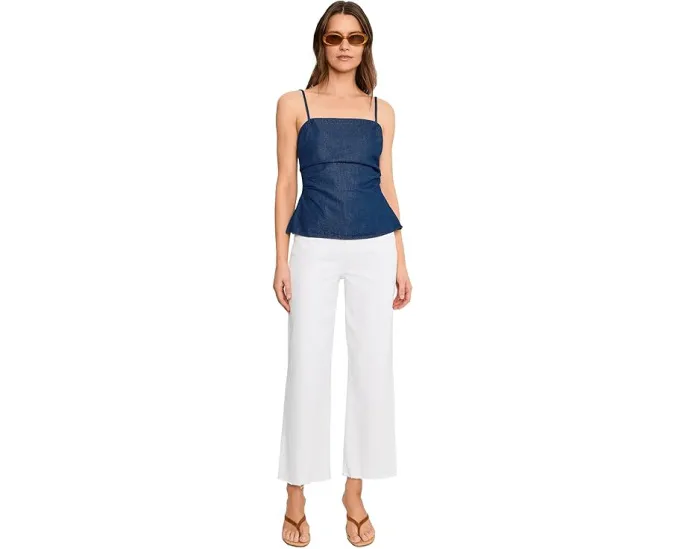 Платье Madewell Sharona с квадратным вырезом в оттенке Nostalgic Blue