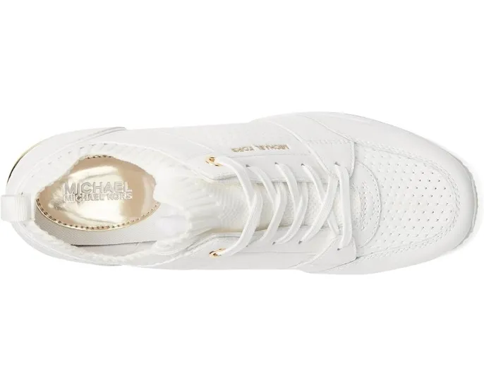 Кроссовки Georgie Knit Trainer на шнурках с текстильным верхом MICHAEL Michael Kors