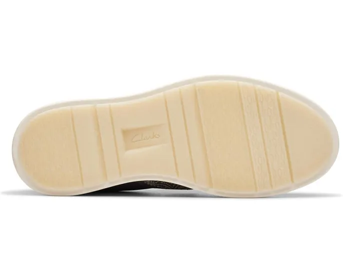 Clarks Audreigh Cove слипоны с принтом и платформой для повседневного образа