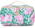 Косметичка Lilly Pulitzer Josee Pouch с отделениями и ручкой