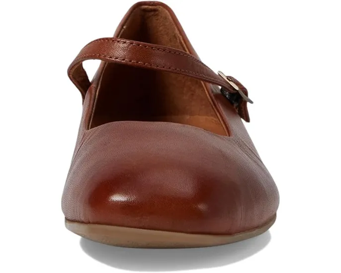 Балетки Miz Mooz Zahara из кожи с регулируемой пряжкой