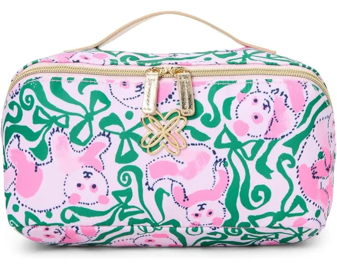 Косметичка Lilly Pulitzer Josee Pouch с отделениями и ручкой