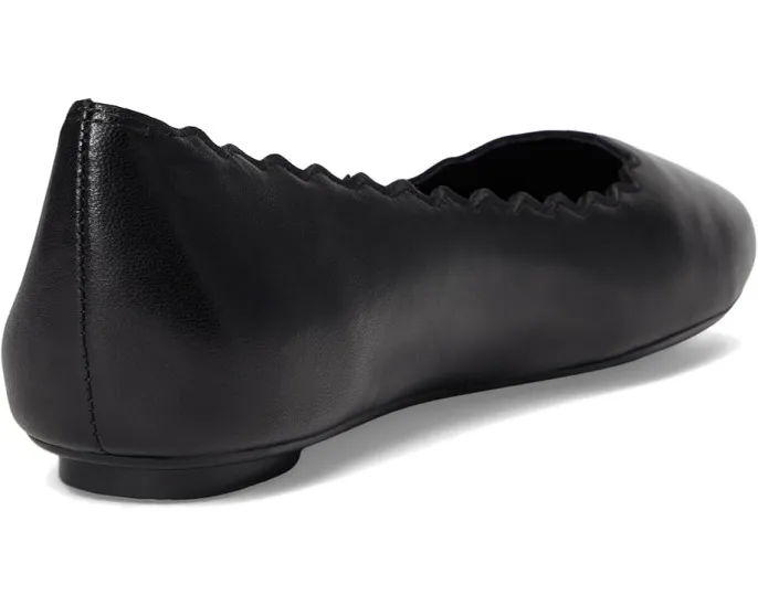 Балетки Vaneli Baird из металлизированной замши на резиновой подошве