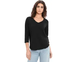 Футболка Mod-o-doc с V-образным вырезом и асимметричным подолом