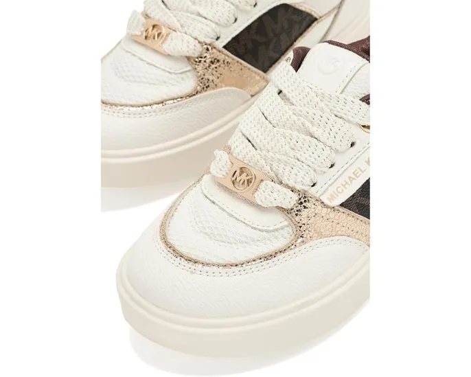 Кроссовки Emmet Clarke для детей с белым верхом MICHAEL Michael Kors