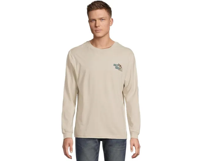 Футболка Live Bait с длинным рукавом Salty Crew из хлопка