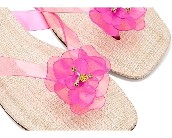 Балетки Steve Madden Tigerlily с квадратным носком и цветочными стразами