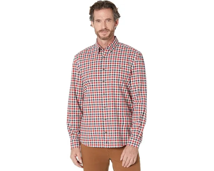 Рубашка johnnie-O Coen с длинным рукавом в клетку