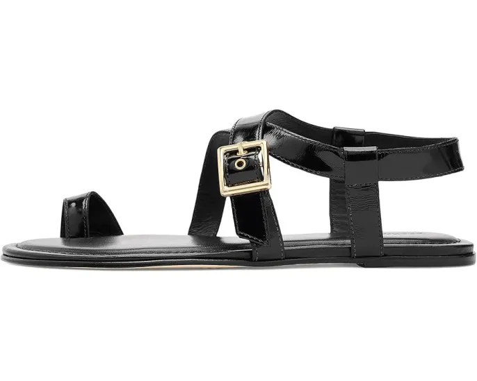 Сандалии Bernardo Hartshorn с кольцом для пальца и фактурной кожей