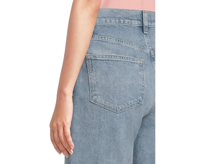 Джинсы Paige Arellia Ankle In Cosmic с завышенной талией и клешением