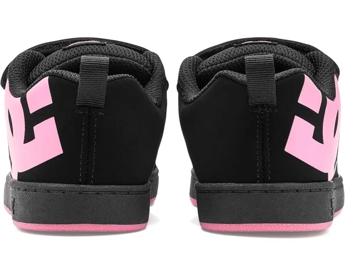 Кроссовки DC Kids Court Graffik Elastic для малышей на шнурках-резинке