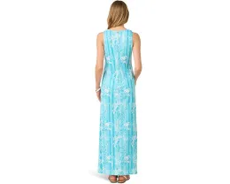 Макси-платье Melodie с разрезами и цветочным принтом Lilly Pulitzer