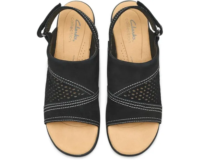 Босоножки на устойчивом каблуке Clarks Emily 2 Mist с регулируемой застежкой