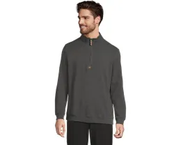 Свитер TravisMathew Cloud Sweater 1/4 Zip с логотипом и резинками на манжетах