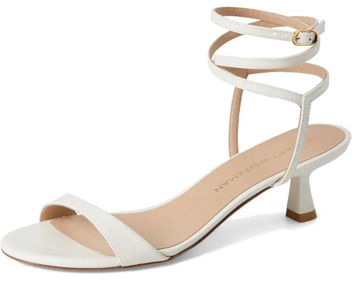 Туфли Stuart Weitzman Nudist Wrap 50 на шпильке с обертывающим ремешком
