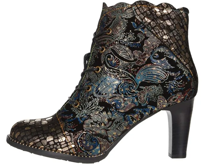 Ботинки Glitterail с шнуровкой и принтом пейсли от L'Artiste by Spring Step
